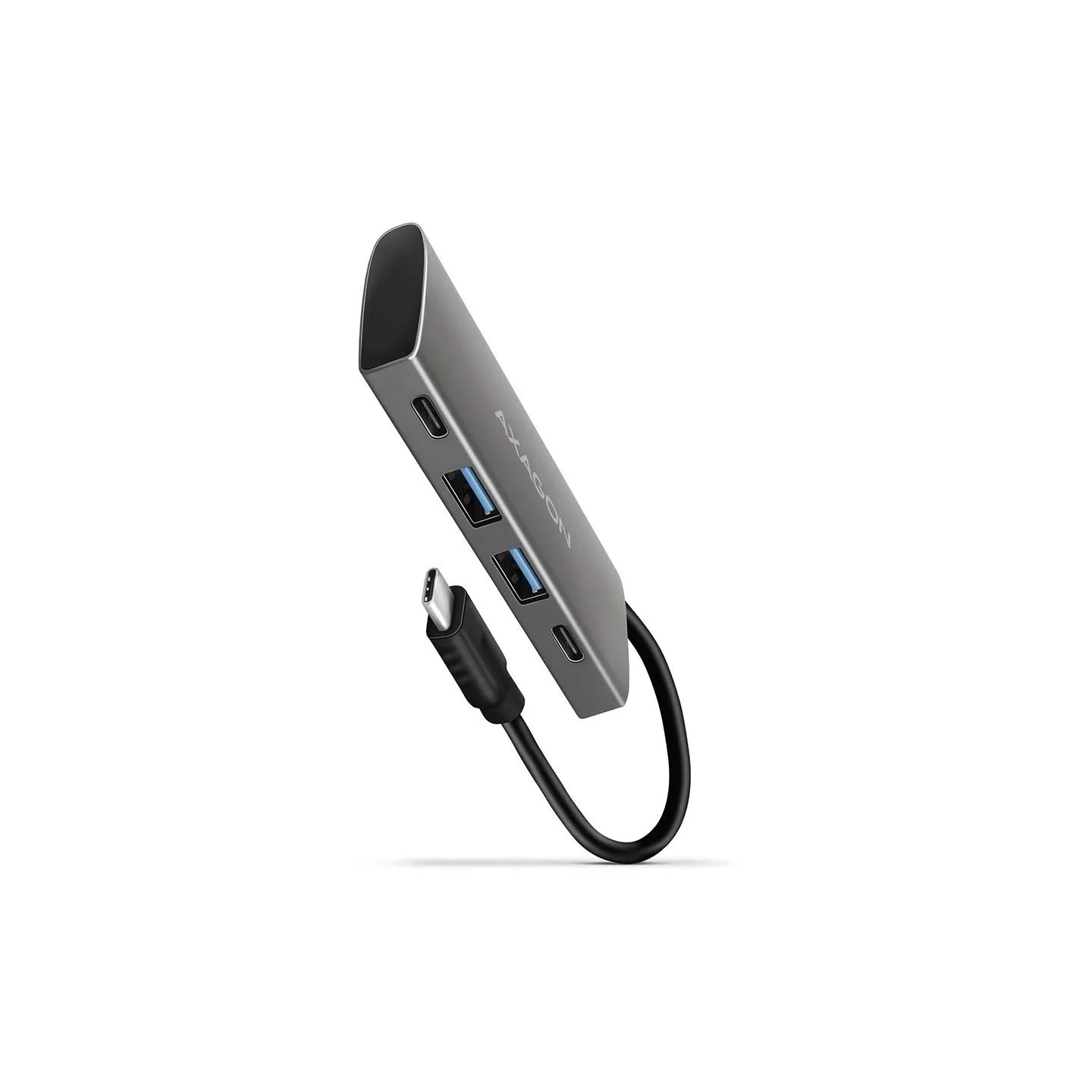 Axagon HMC-4G2 2x USB-A + 2x USB-C, USB-C 3.2 Gen 2 10Gbps hub, 13cm USB-C cable
