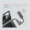 Axagon HMC-4G2 2x USB-A + 2x USB-C, USB-C 3.2 Gen 2 10Gbps hub, 13cm USB-C cable