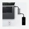 Axagon HMC-4G2 2x USB-A + 2x USB-C, USB-C 3.2 Gen 2 10Gbps hub, 13cm USB-C cable
