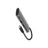 Axagon HMC-4G2 2x USB-A + 2x USB-C, USB-C 3.2 Gen 2 10Gbps hub, 13cm USB-C cable
