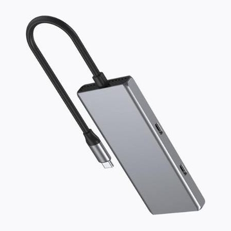 Gembird 4-port A + C USB 3.2 Gen 2 Typ-C