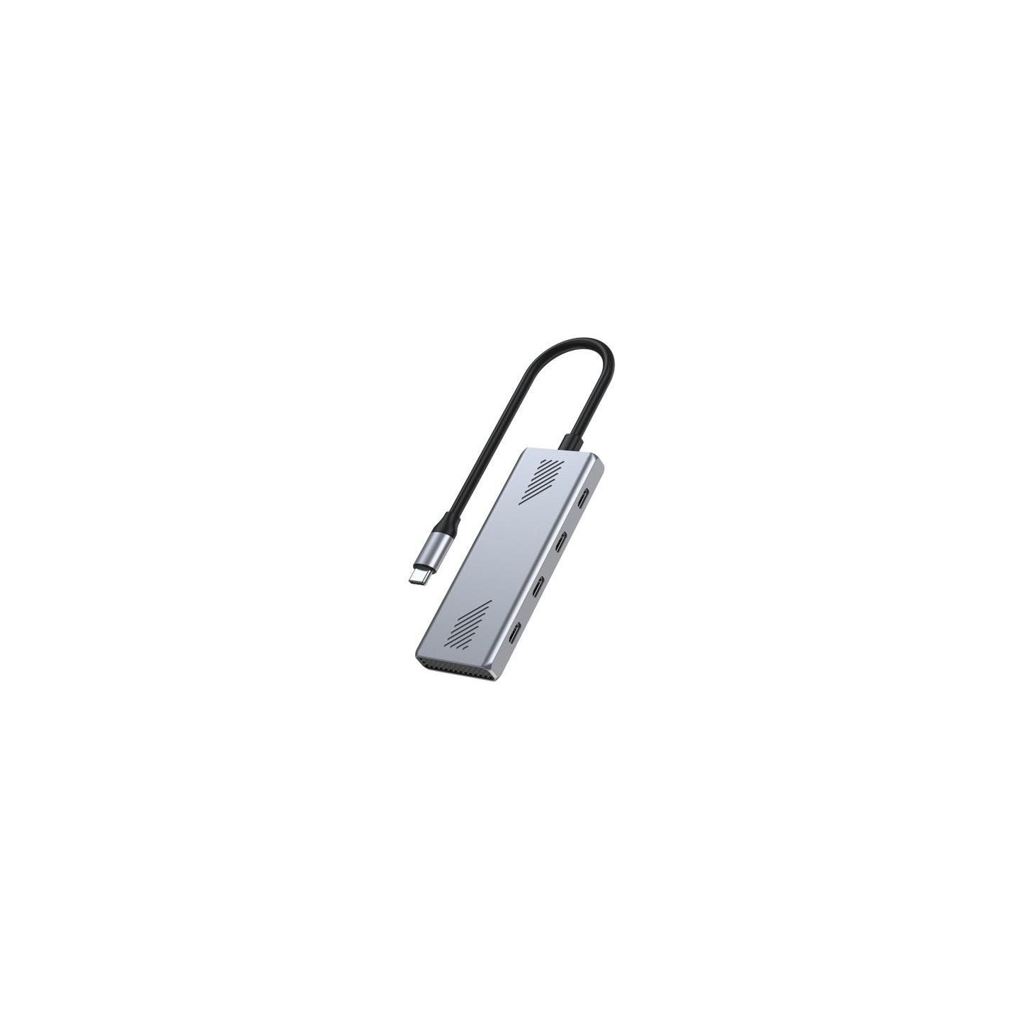 Gembird 4-port USB-C 3.2 Gen 2 Type-C