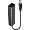 Lindy I/O HUB USB3 4PORT/43324 LINDY