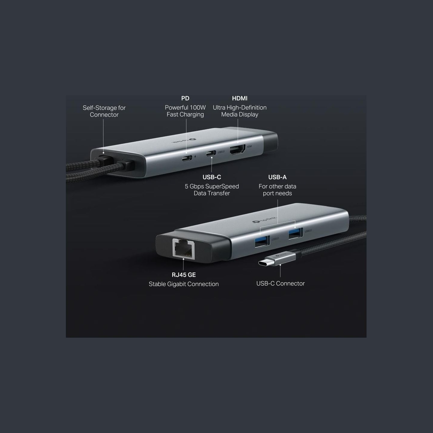 Tp-Link I/O HUB USB-C 6PORT/UH6120C TP-LINK