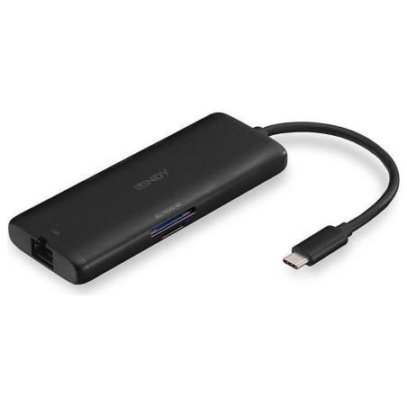 Lindy I/O DOCKING STATION USB-C/DST-MINI 43358 LINDY