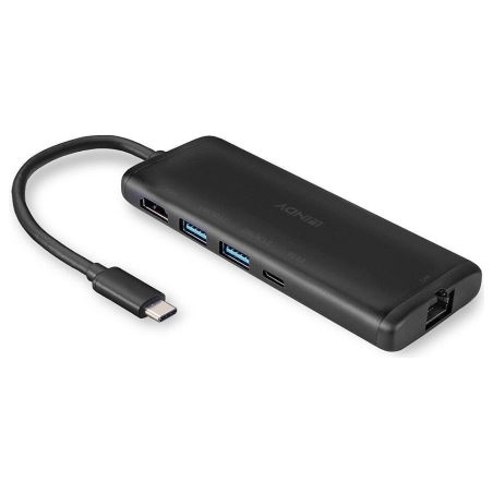 Lindy I/O DOCKING STATION USB-C/DST-MINI 43358 LINDY