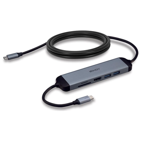 Lindy I/O DOCKING STATION USB-C/DST-MICRO 140 43326 LINDY
