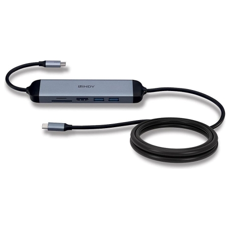 Lindy I/O DOCKING STATION USB-C/DST-MICRO 140 43326 LINDY