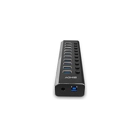 Lindy I/O HUB USB3 10PORT/43370 LINDY