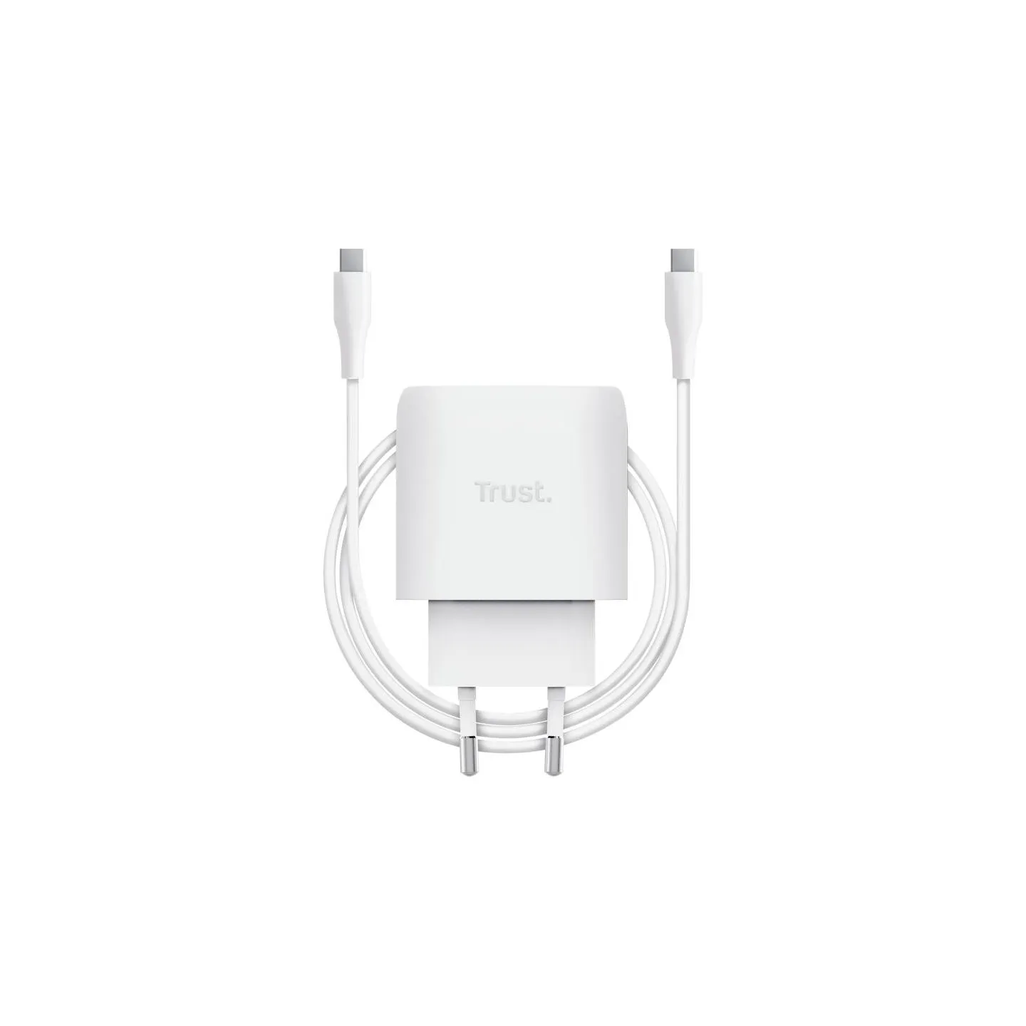 Trust MOBILE CHARGER WALL MAXO 45W/USB-C WHITE 25522 TRUST