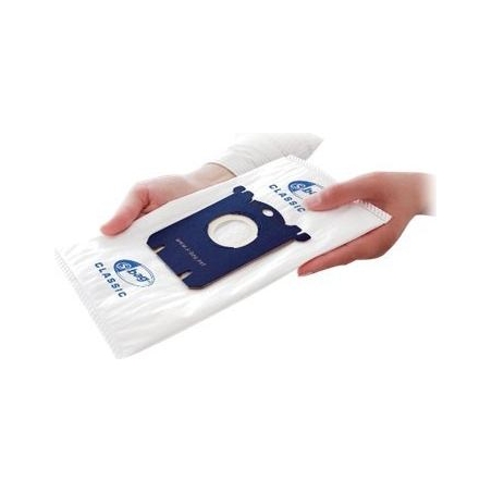 Philips s-bag Vacuum cleaner bags FC8021/03 4 x dust bags One standard fits all 50% longer lifetime 15% more capacity / FC8021/0
