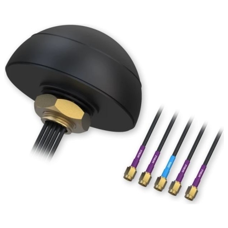 Teltonika Combo Quad Mobile/GNSS Roof SMA Antenna | PR1KCL28 | Screw mounted | Gain 28±2 dB | 698-960/1710-2690 GHz | Antenna co