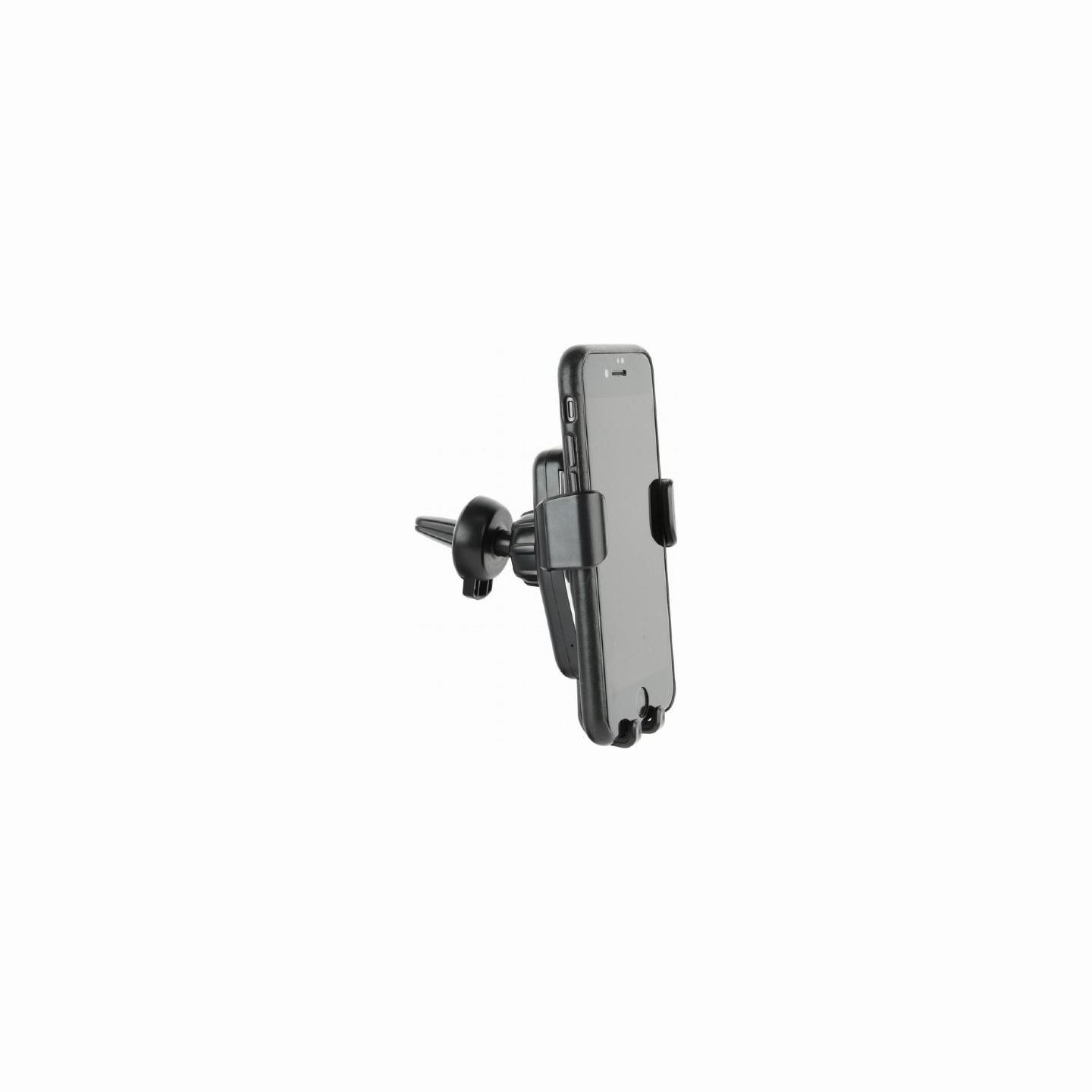 Gembird MOBILE HOLDER CAR W/CHARGER QI/EG-TA-CHAV-QI10-01 GEMBIRD