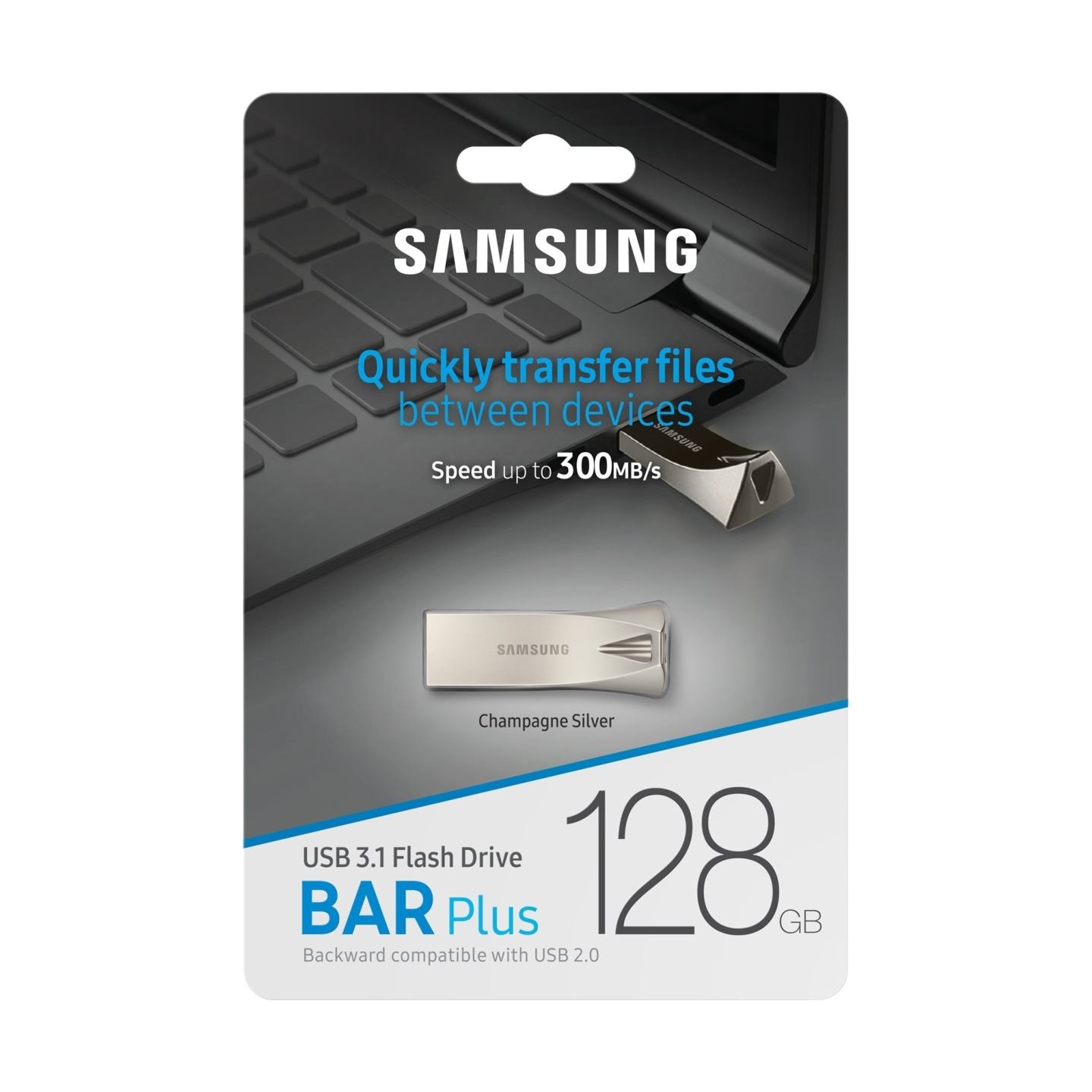Samsung BAR PLUS 128GB Champagne Silver