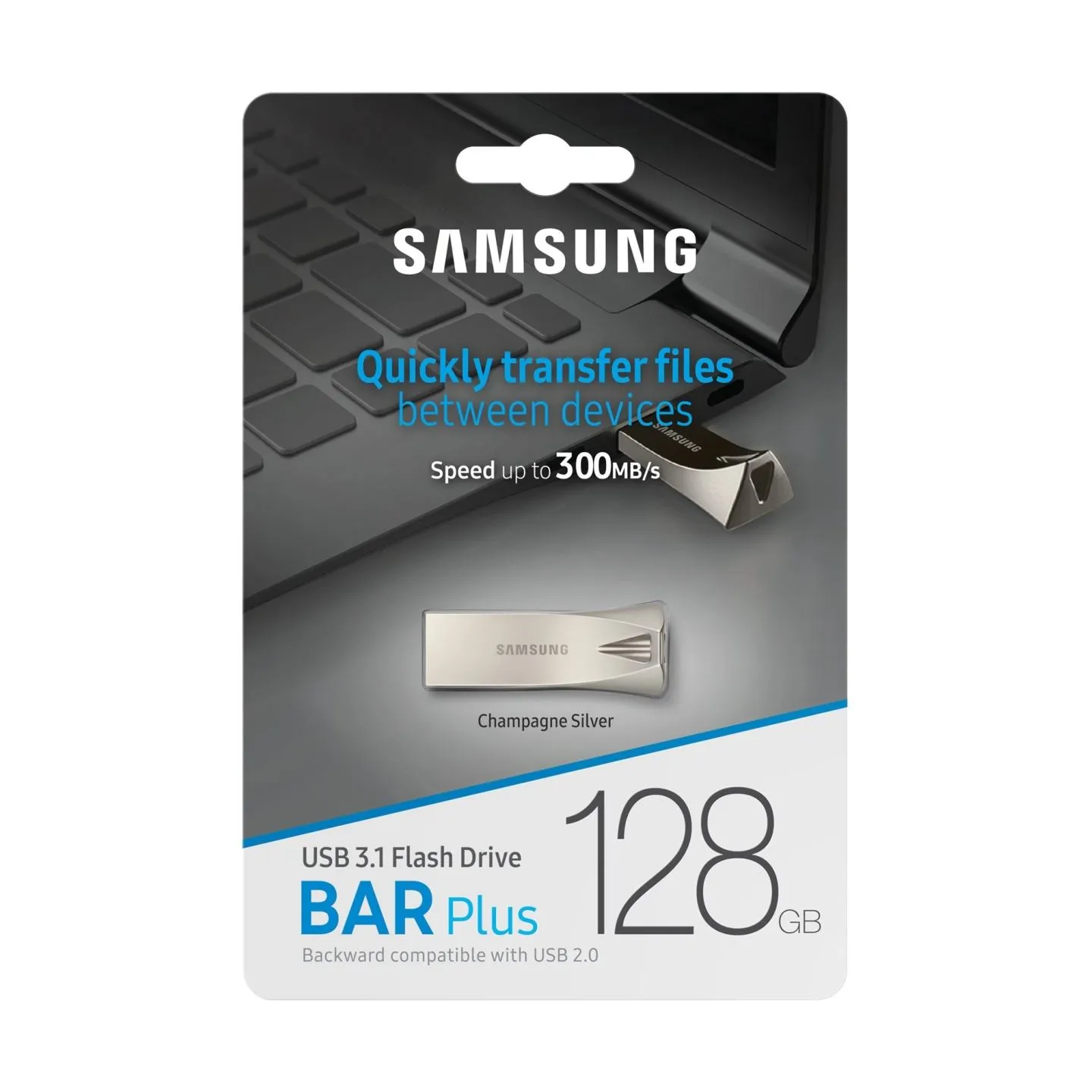 Samsung BAR PLUS 128GB Champagne Silver