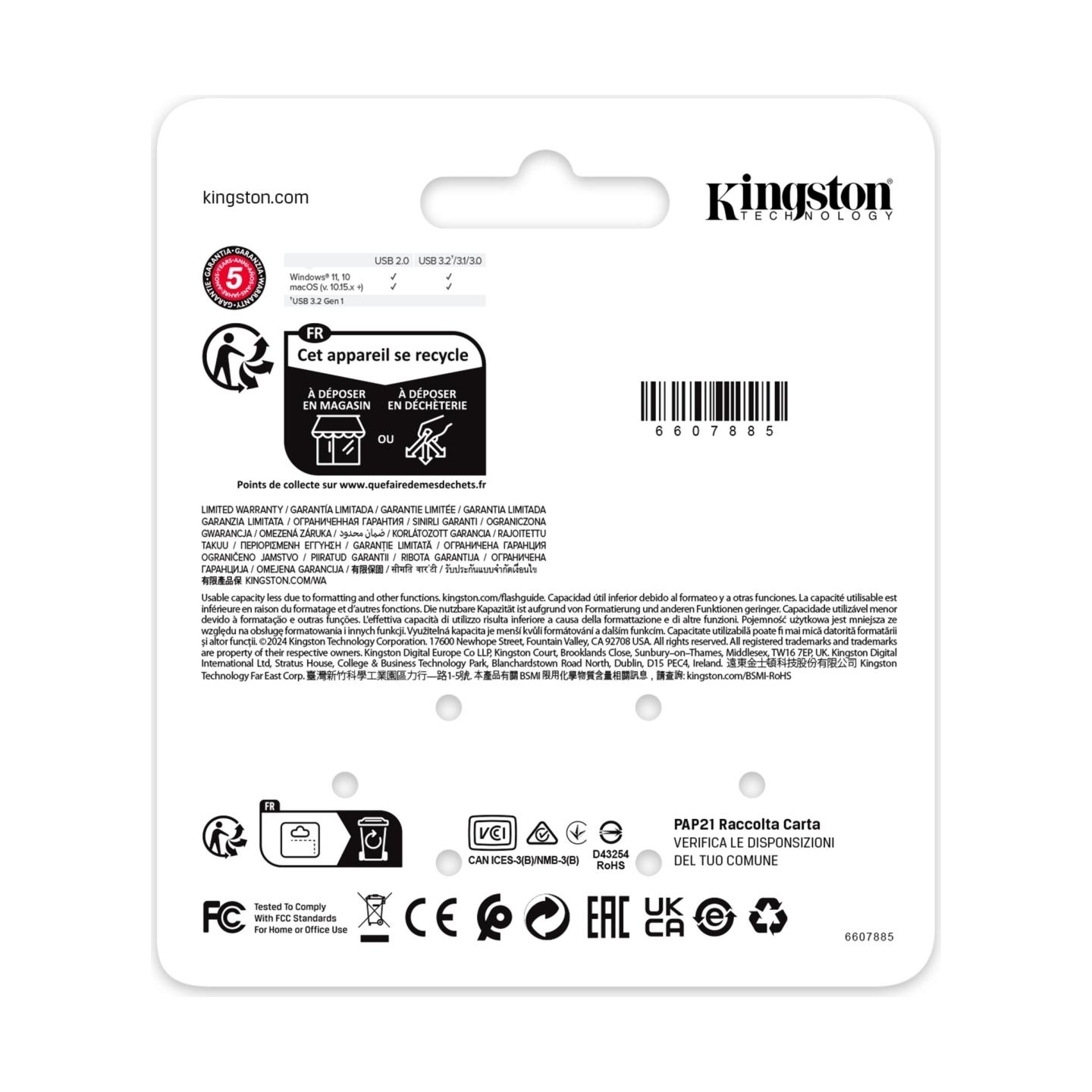 Kingston USB Flash Drive | DataTraveler SE9 G3 | 256 GB | USB Type-A | Grey