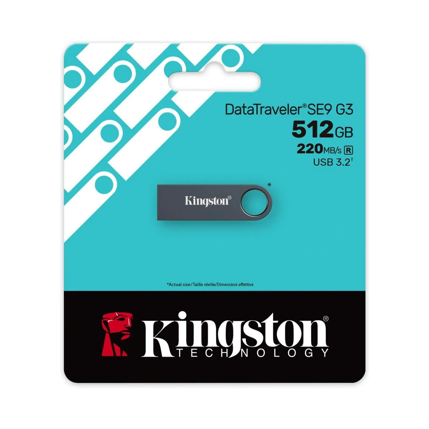 Kingston MEMORY DRIVE FLASH USB3.2 512G/SE9 G3 KE-U2X512-1AC KINGSTON