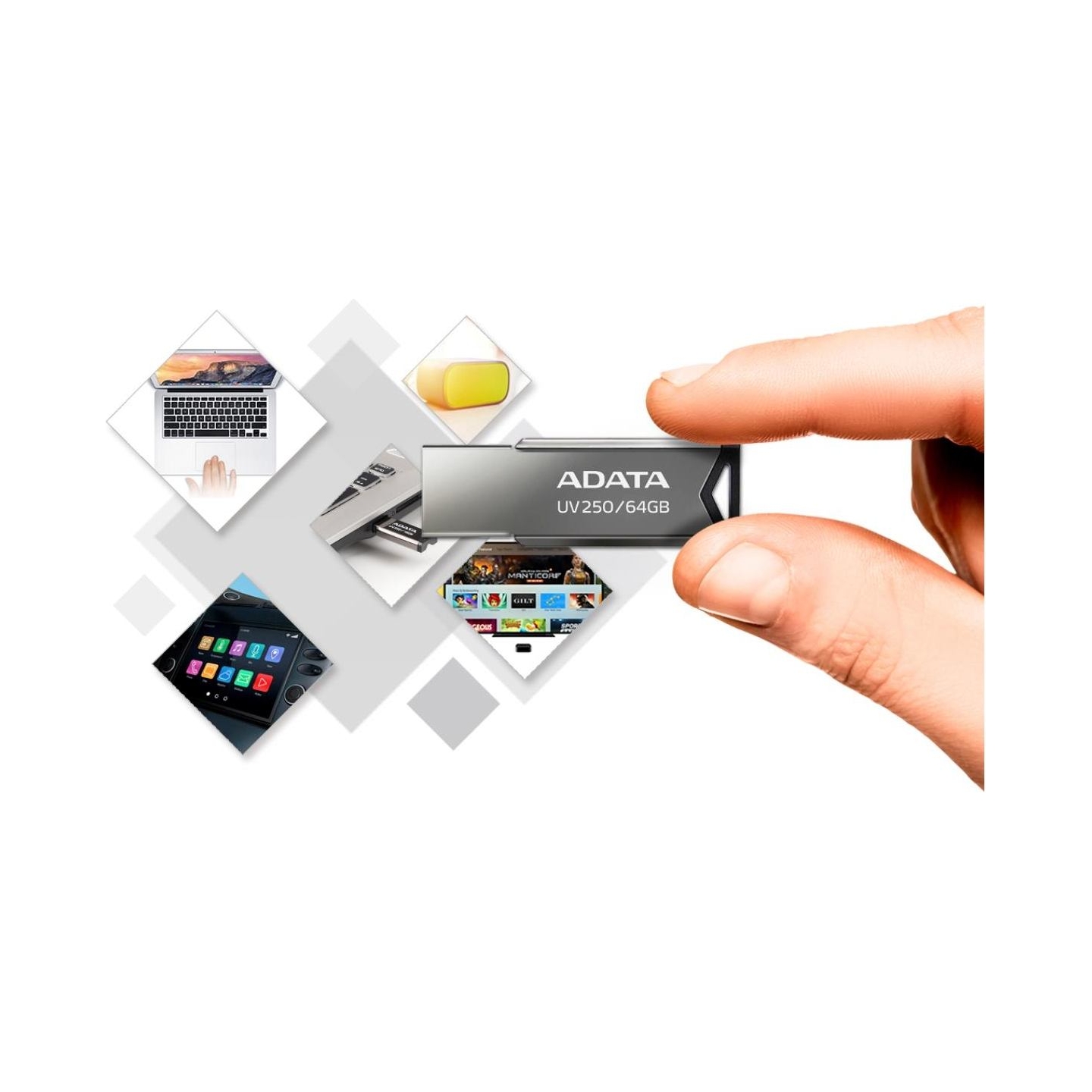 A-Data ADATA Flash Drive UV250 16GB USB 2.0