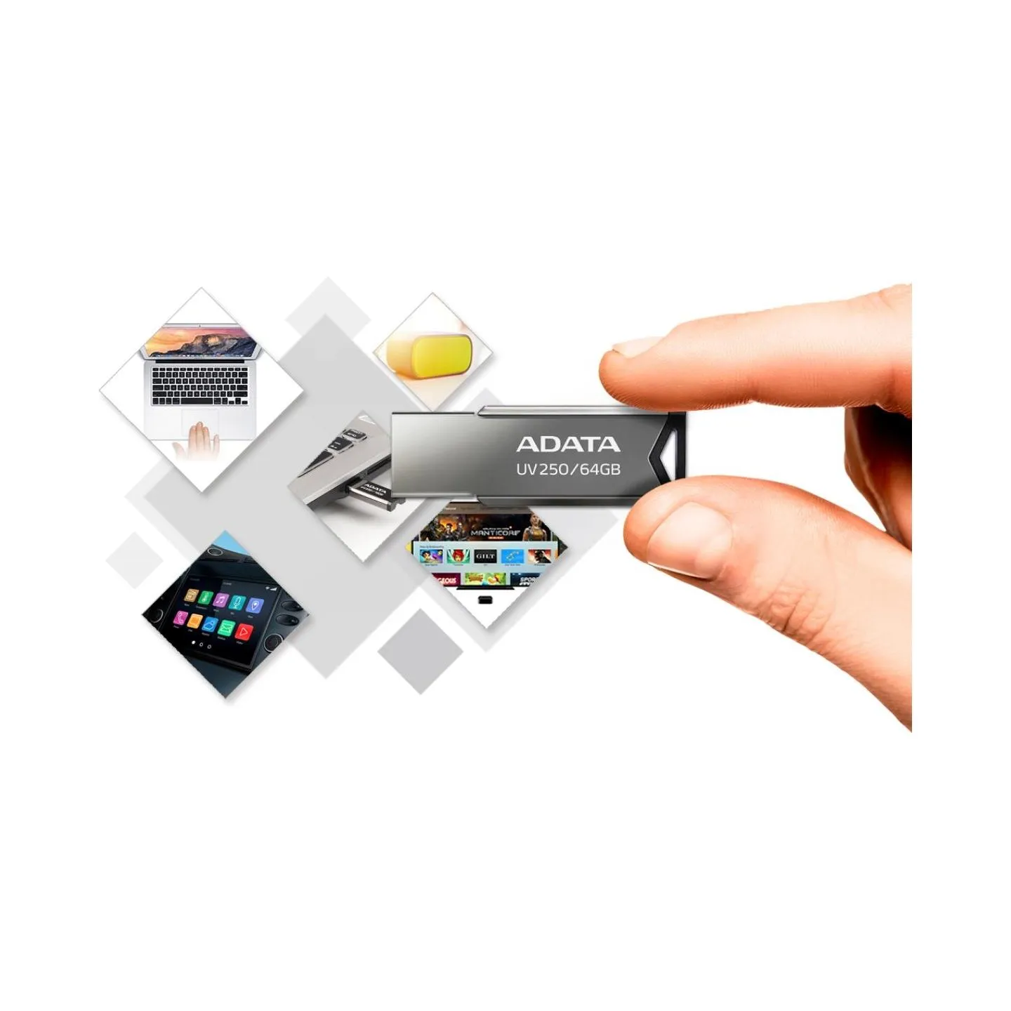 A-Data ADATA Flash Drive UV250 16GB USB 2.0