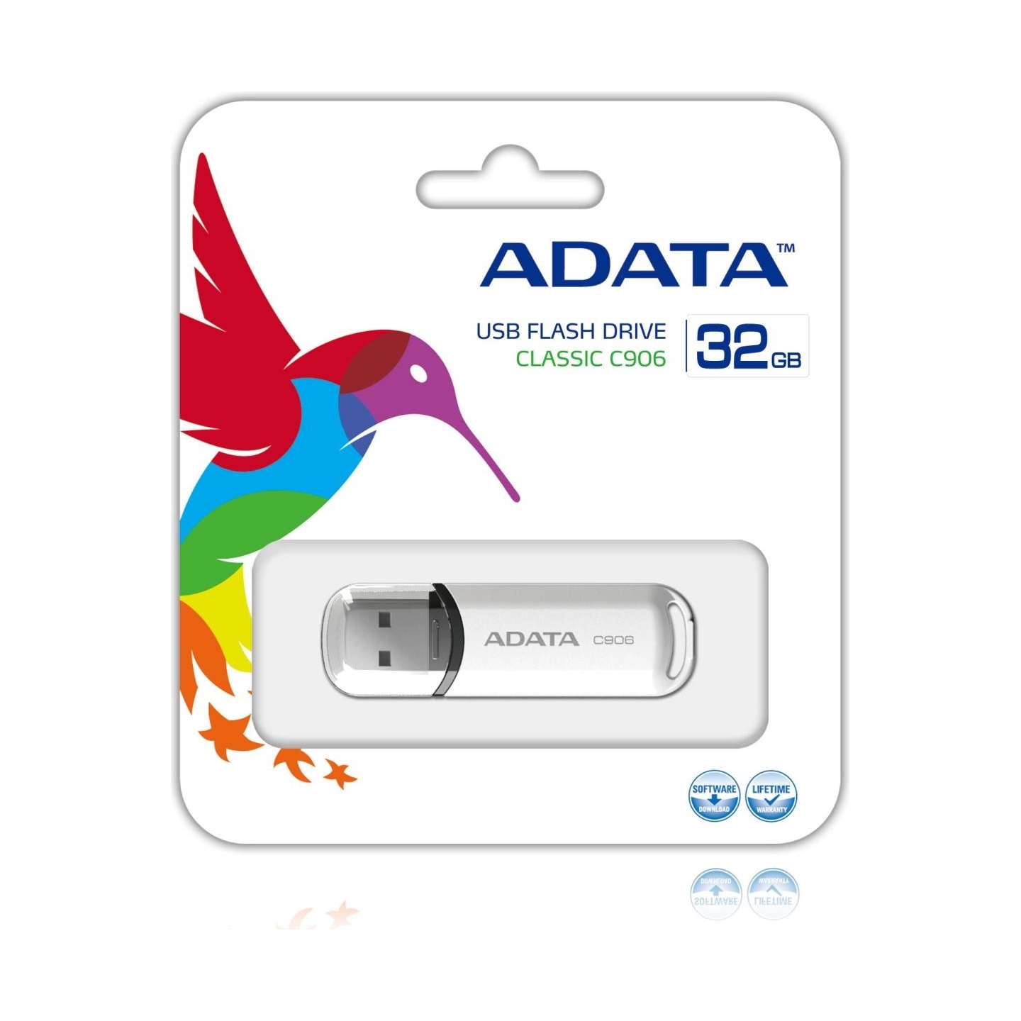 A-Data ADATA | C906 | 32 GB | USB 2.0 | White