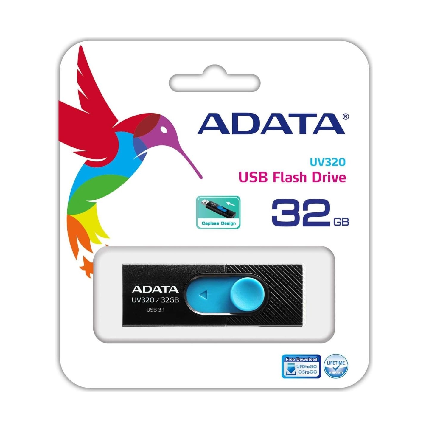 A-Data ADATA UV320 32GB USB3.1 Black