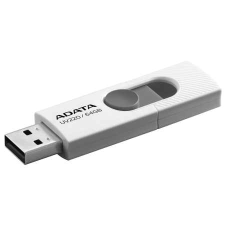 A-Data ADATA | UV220 | 64 GB | USB 2.0 | White/Gray