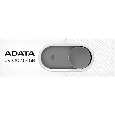A-Data ADATA | UV220 | 64 GB | USB 2.0 | White/Gray
