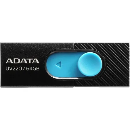 A-Data ADATA | USB Flash Drive | UV220 | 64 GB | USB 2.0 | Black/Blue