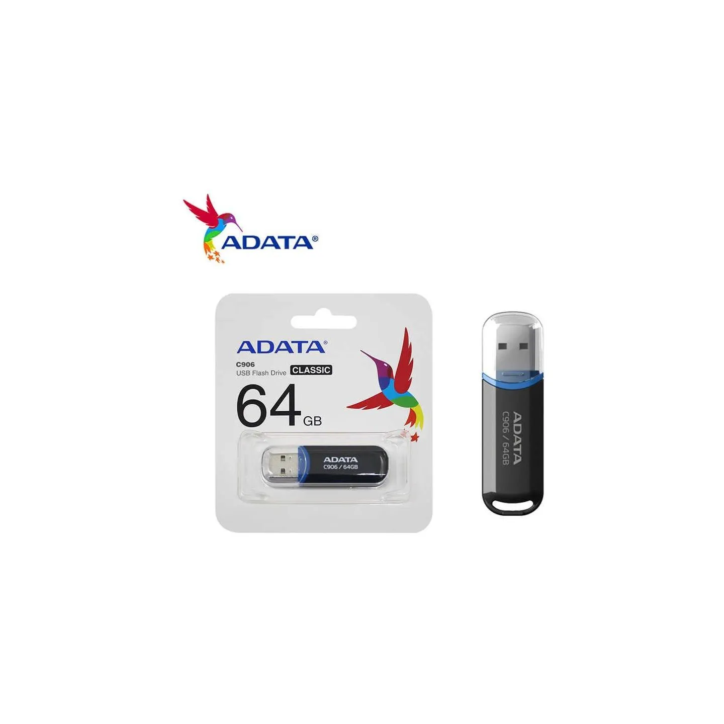 A-Data ADATA Flash Drive C906 64GB USB 2.0