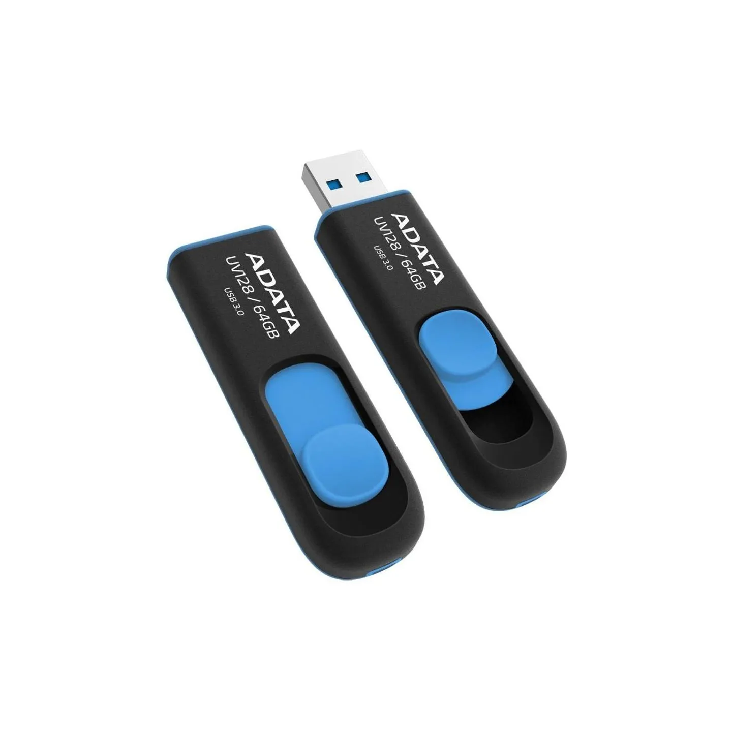 A-Data ADATA 64GB USB Stick UV128 USB3.0 Black