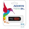 A-Data ADATA | C008 | 64 GB | USB 2.0 | Black/Red