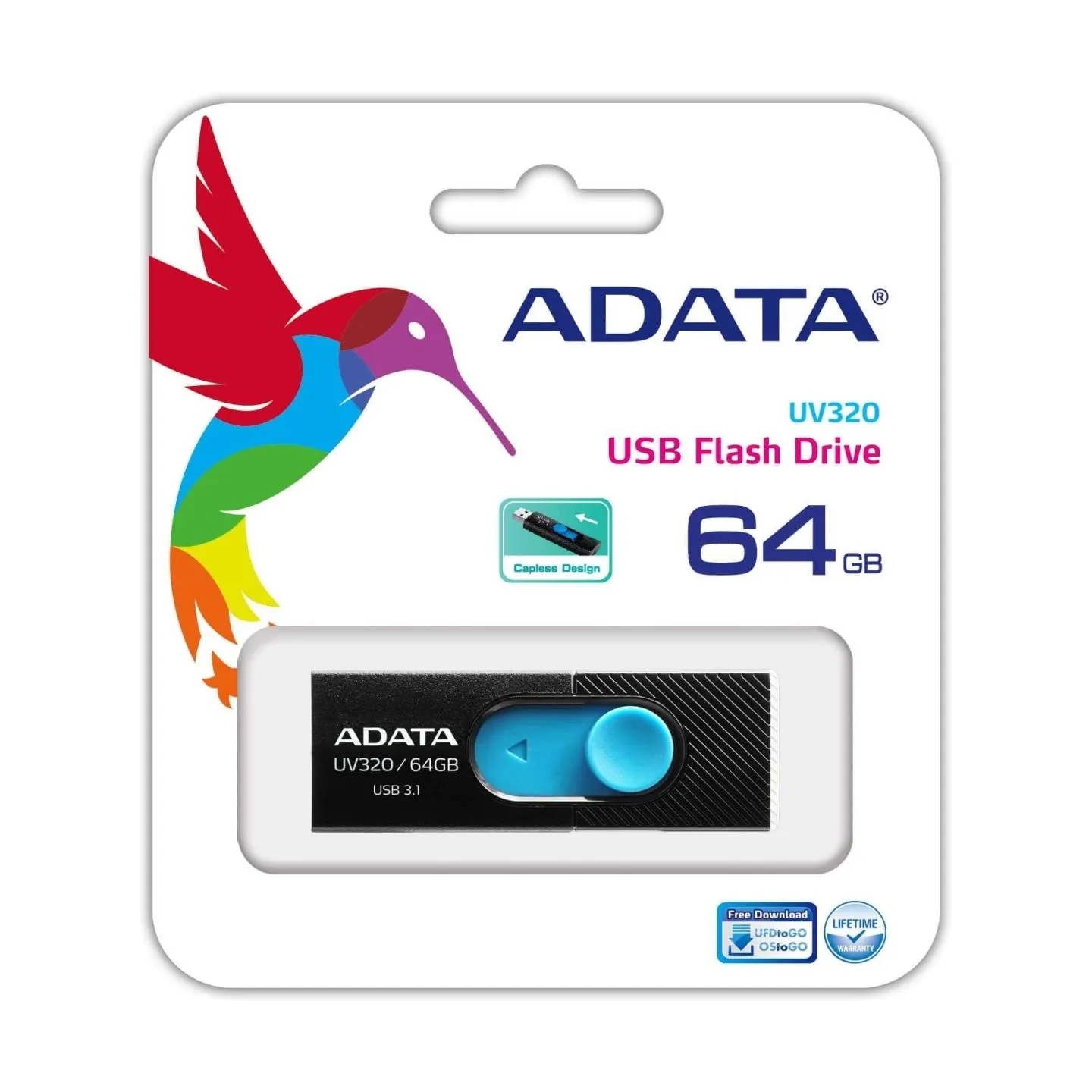 A-Data ADATA UV320 64GB USB3.1 Black