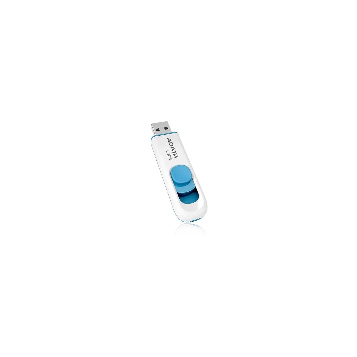 A-Data ADATA | C008 | 64 GB | USB 2.0 | White/Blue
