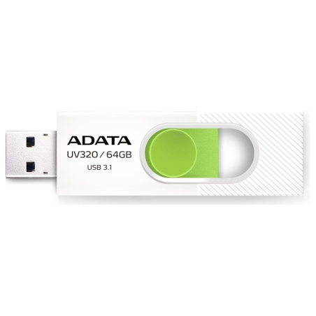 A-Data ADATA | UV320 | 64 GB | USB Type-A | White/Green