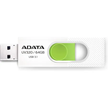 A-Data ADATA | UV320 | 64 GB | USB Type-A | White/Green