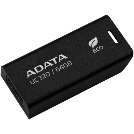 A-Data MEMORY DRIVE FLASH USB3.2 64GB/BLACK UC320-64G-RBK/BK ADATA