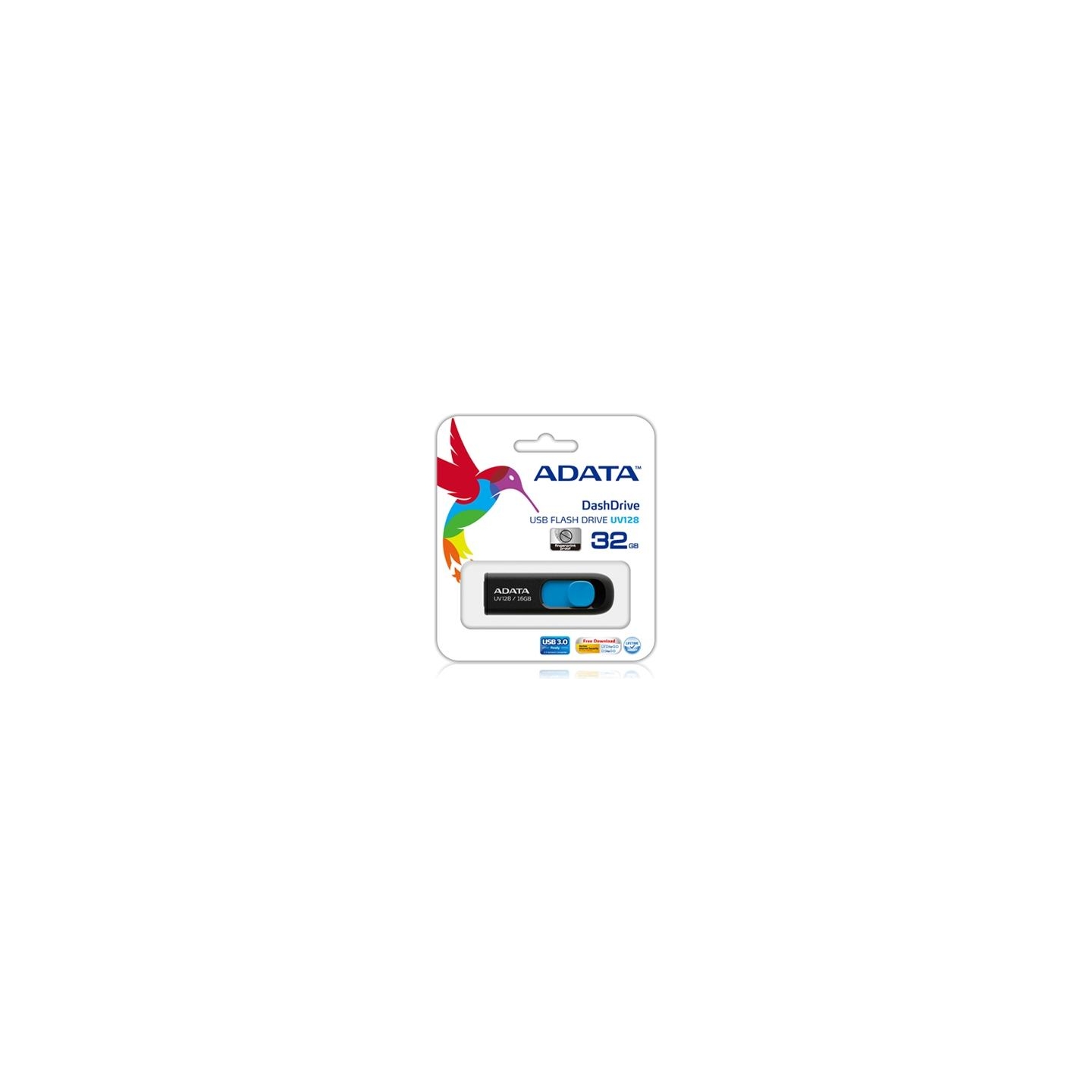 A-Data ADATA UV128 128GB USB3.0 Stick Black
