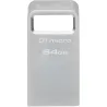 Kingston | USB 3.2 Flash Drive | DataTraveler micro | 64 GB | USB 3.2 | Silver