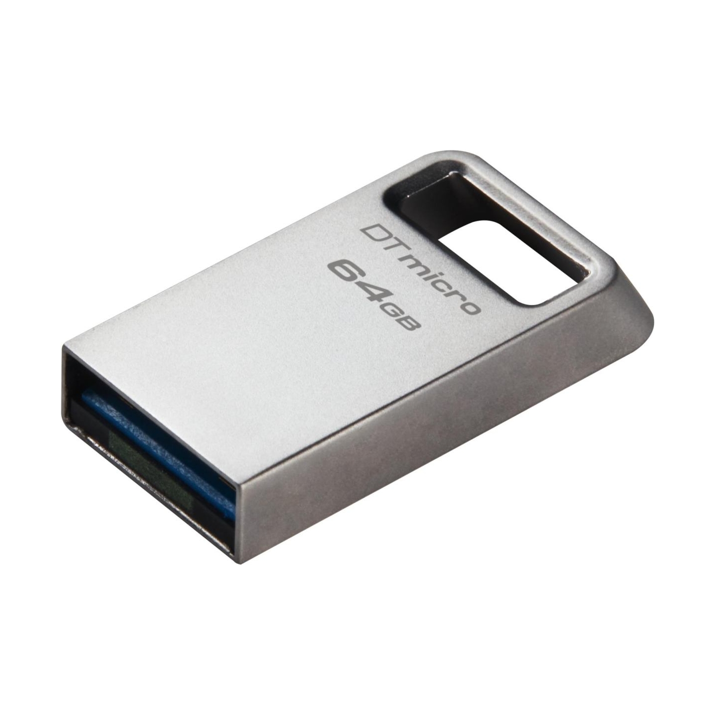 Kingston | USB 3.2 Flash Drive | DataTraveler micro | 64 GB | USB 3.2 | Silver
