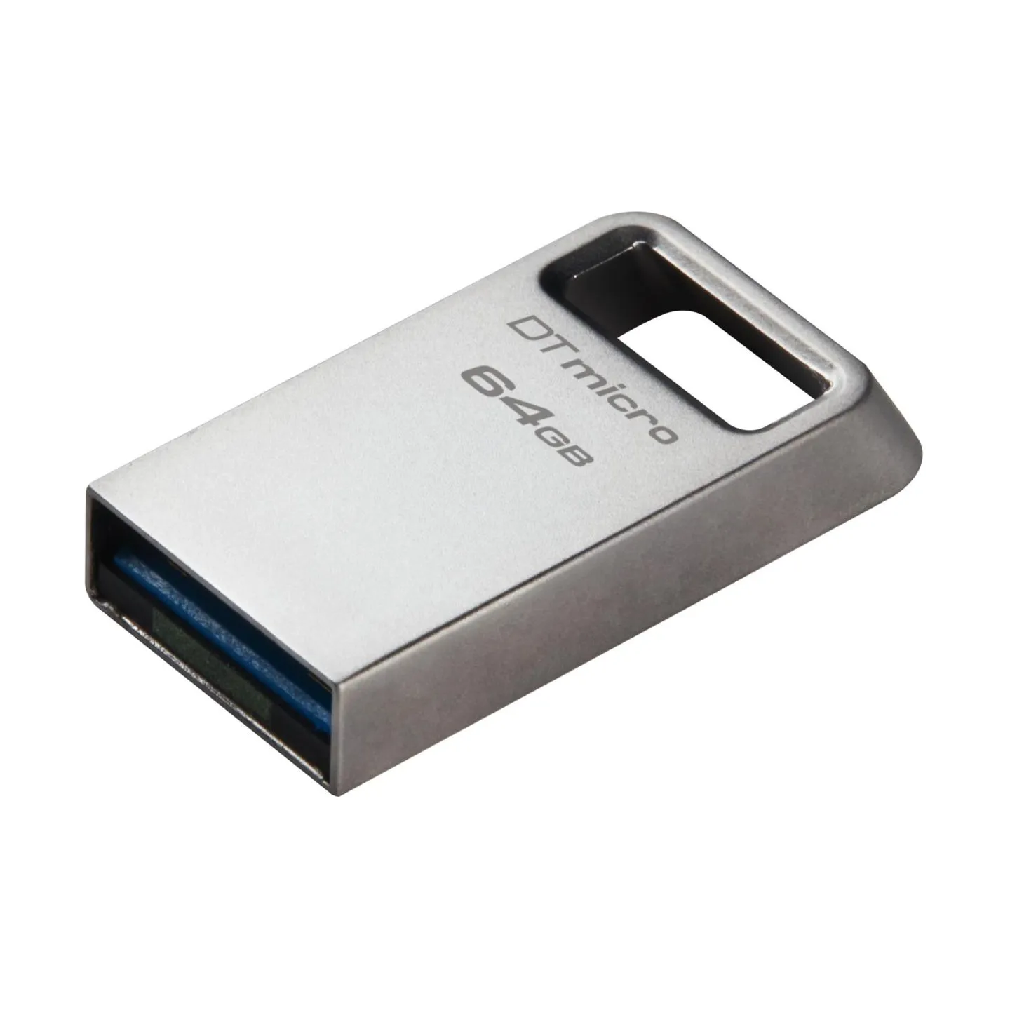 Kingston | USB 3.2 Flash Drive | DataTraveler micro | 64 GB | USB 3.2 | Silver