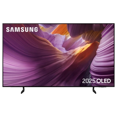 Samsung TV Set|SAMSUNG|55"|OLED/4K/Smart|3840x2160|Wireless LAN|Bluetooth|Tizen|Black|QE55S85FAUXXH
