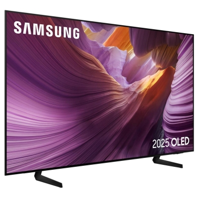 Samsung TV Set|SAMSUNG|55"|OLED/4K/Smart|3840x2160|Wireless LAN|Bluetooth|Tizen|Black|QE55S85FAUXXH