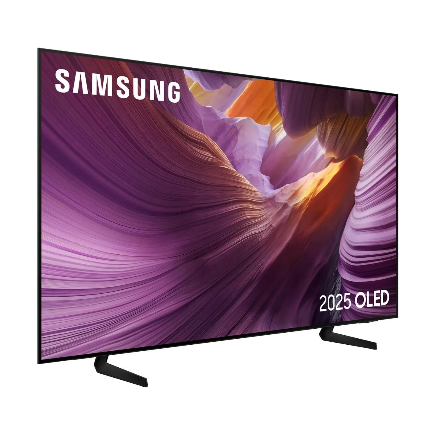 Samsung TV Set|SAMSUNG|55"|OLED/4K/Smart|3840x2160|Wireless LAN|Bluetooth|Tizen|Black|QE55S85FAUXXH