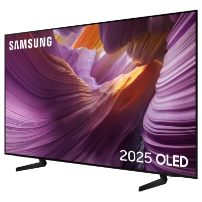 Samsung TV Set|SAMSUNG|55"|OLED/4K/Smart|3840x2160|Wireless LAN|Bluetooth|Tizen|Black|QE55S85FAUXXH