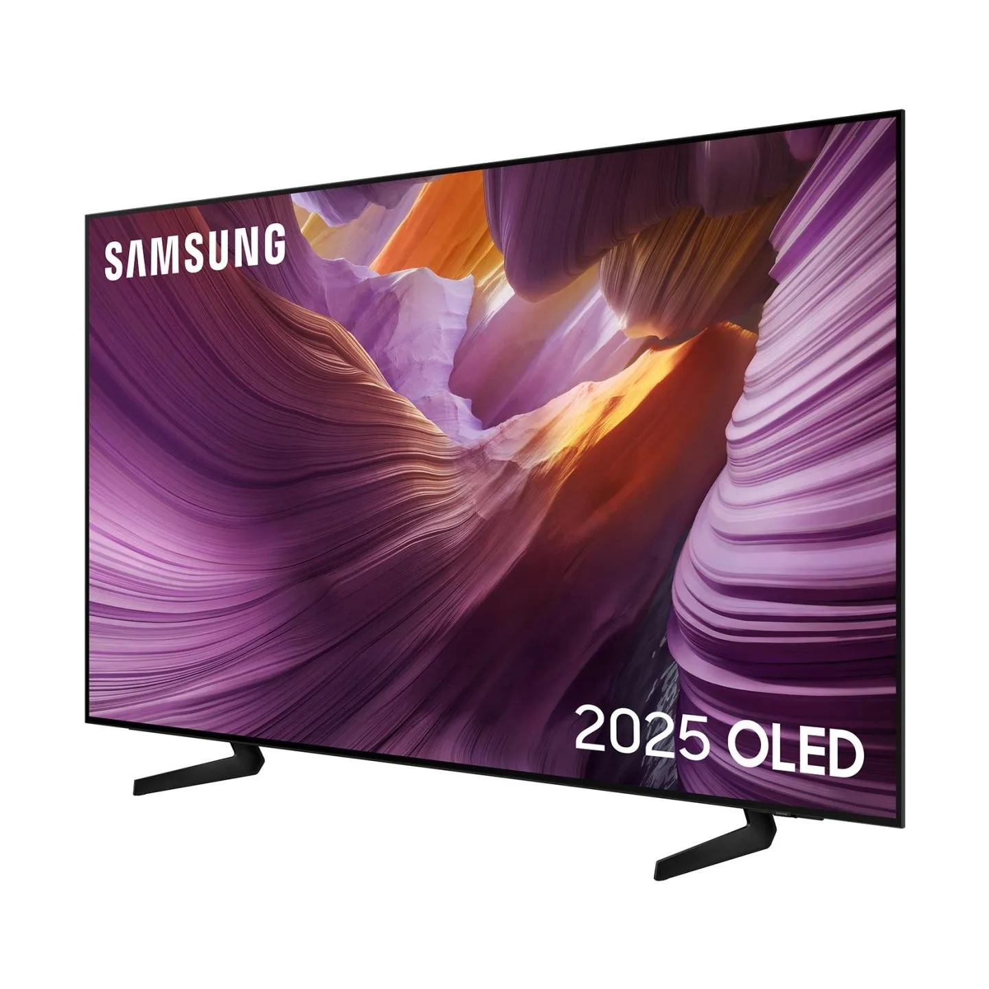 Samsung TV Set|SAMSUNG|55"|OLED/4K/Smart|3840x2160|Wireless LAN|Bluetooth|Tizen|Black|QE55S85FAUXXH