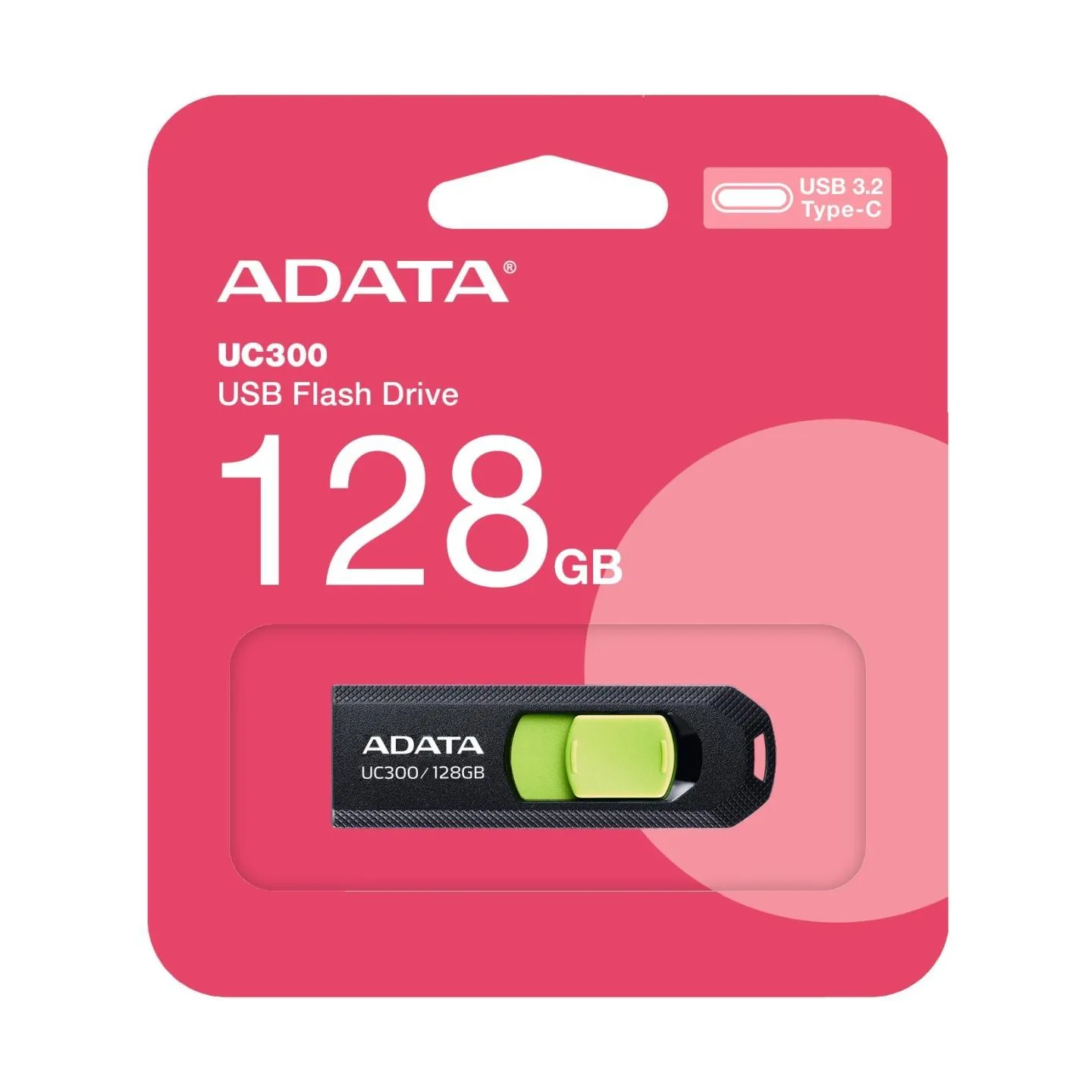 A-Data MEMORY DRIVE FLASH USB-C 128GB/ACHO-UC300-128G-RBK/GN ADATA