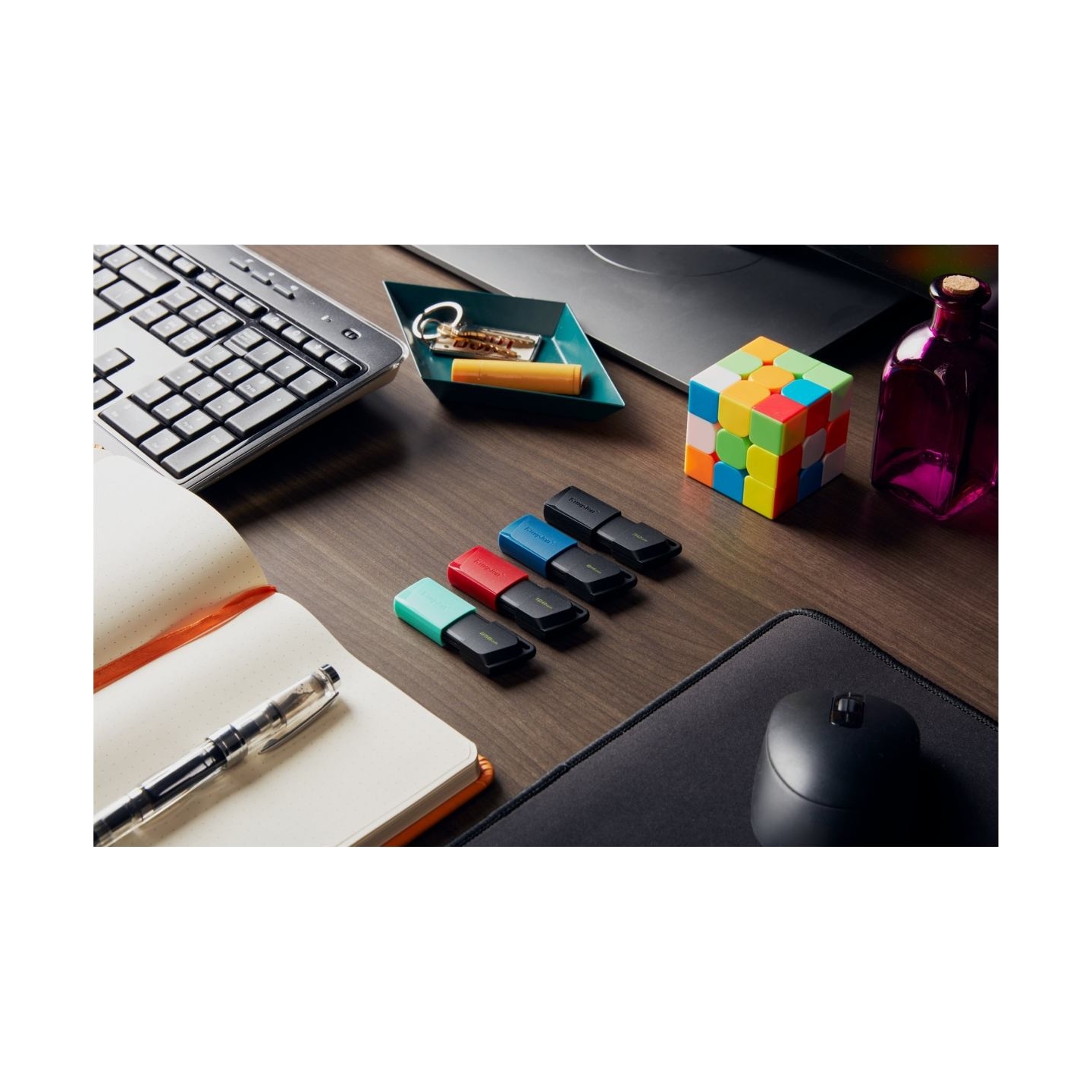 Kingston 256GB USB3.2 Gen1 DataTraveler Exodia M (Black + Teal)