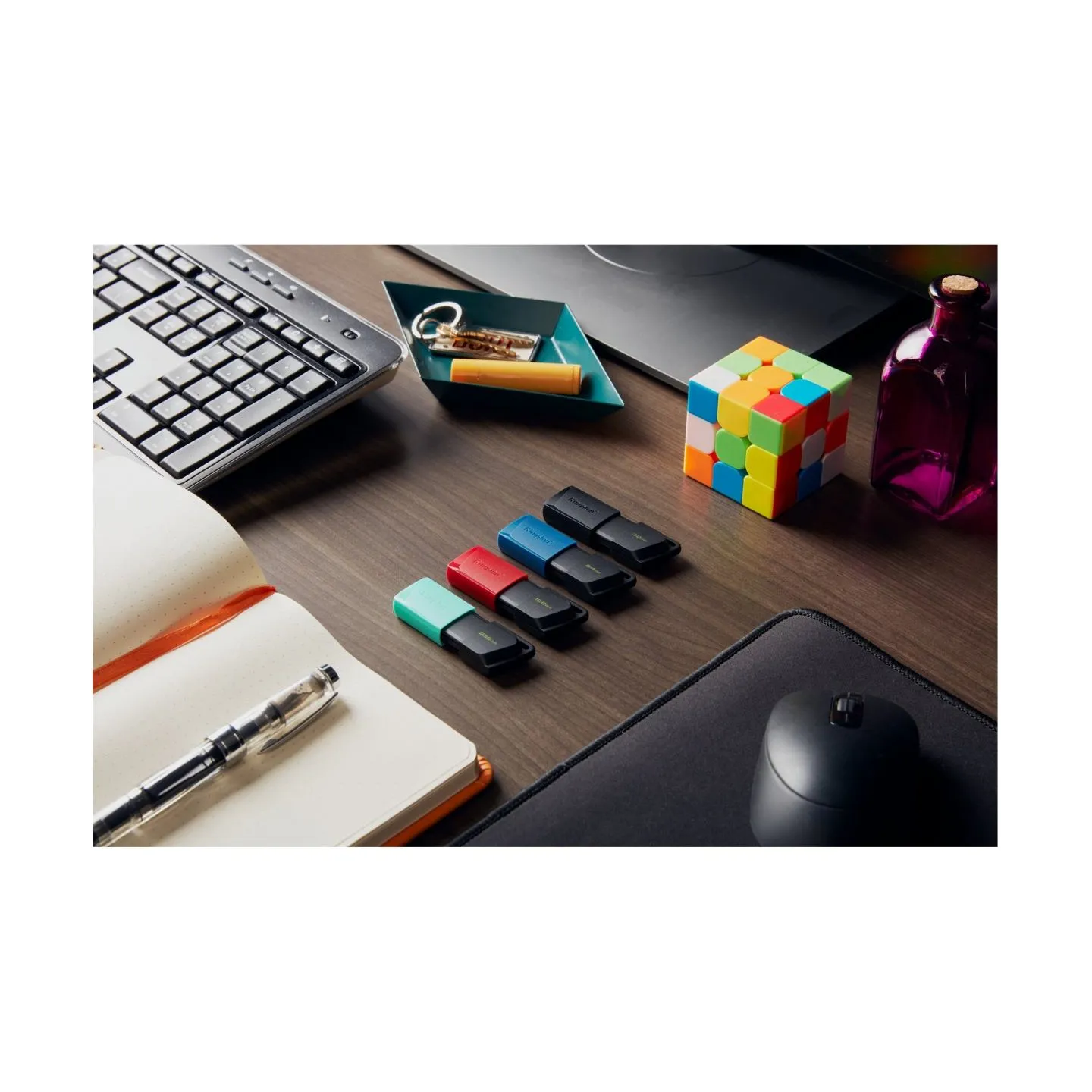 Kingston 256GB USB3.2 Gen1 DataTraveler Exodia M (Black + Teal)