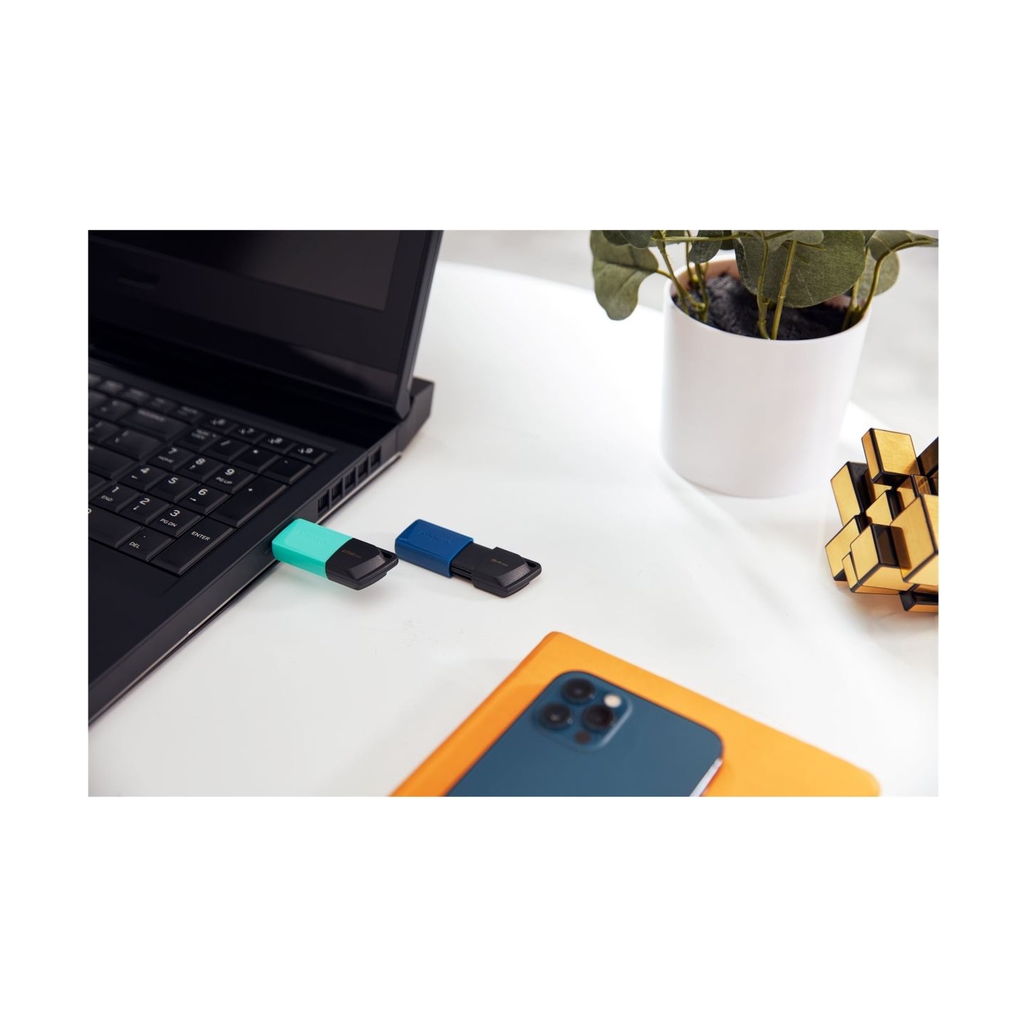 Kingston 256GB USB3.2 Gen1 DataTraveler Exodia M (Black + Teal)