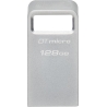 Kingston | USB 3.2 Flash Drive | DataTraveler micro | 128 GB | USB 3.2 | Silver